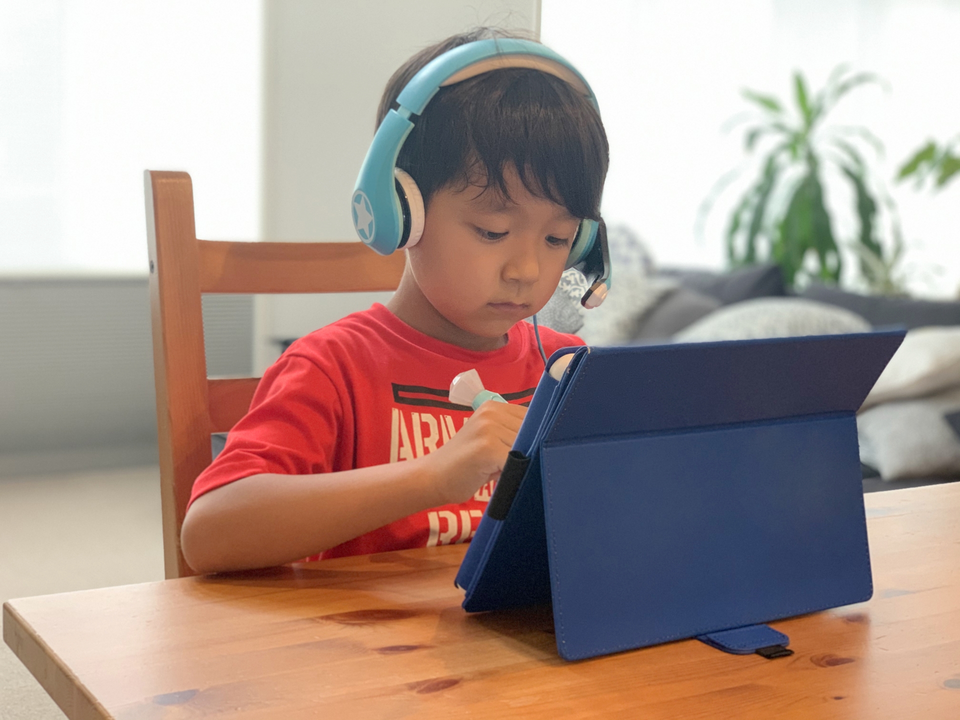 タブレットで学習